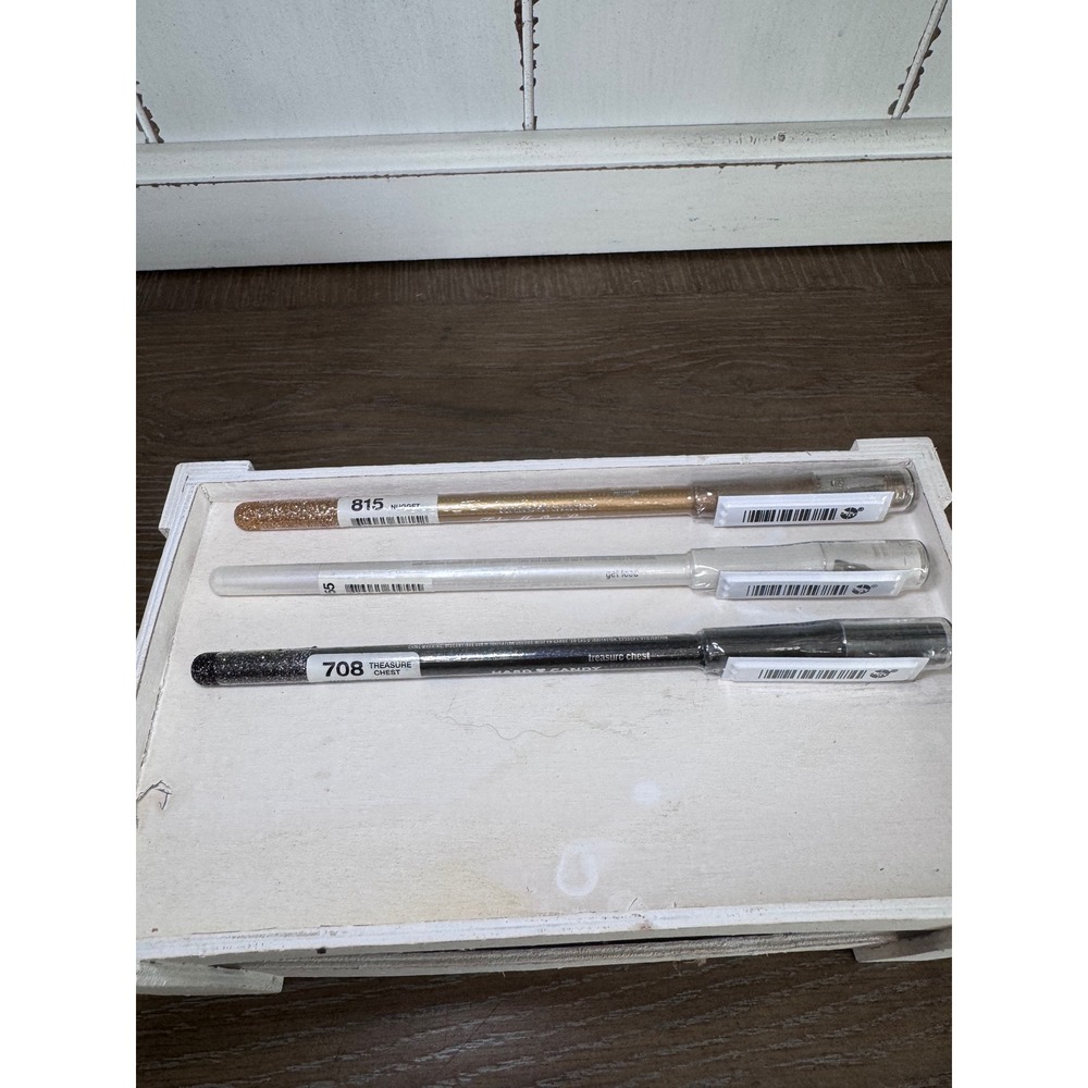 Hard Candy Take Me Out Liner Glitter Eyeliner Pencil Set Nugget Get Iced 3 Pack